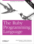 Couverture du livre « The Ruby programming language » de David Flanagan aux éditions O'reilly Media
