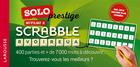 Couverture du livre « Scrabble solo prestige 2 » de  aux éditions Larousse