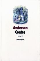 Couverture du livre « Contes andersen tome 1 » de Andersen/Pedersen aux éditions Ecole Des Loisirs