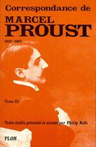 Couverture du livre « Correspondance t.II ; 1906 » de Marcel Proust aux éditions Plon