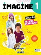 Couverture du livre « Imagine 1 - livre + livre numerique + didierfle.app » de Cocton/Ellafaf aux éditions Didier