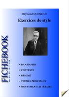 Couverture du livre « Exercices de style ; fiche de lecture » de Raymond Queneau aux éditions Les Editions De L'ebook Malin