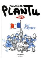 Couverture du livre « L'année de Plantu : 2020, état d'urgence » de Plantu aux éditions Calmann-levy