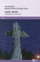 Couverture du livre « Laïcité, laïcités : Reconfigurations et nouveaux défis » de Jean Bauberot aux éditions Maison Des Sciences De L'homme