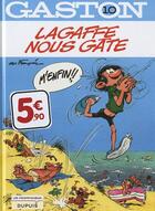 Couverture du livre « Gaston Tome 10 : Lagaffe nous gâte » de Jidehem et Andre Franquin aux éditions Dupuis