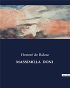 Couverture du livre « MASSIMILLA DONI » de Honoré De Balzac aux éditions Culturea