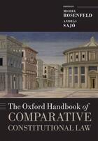 Couverture du livre « The Oxford Handbook of Comparative Constitutional Law » de Michel Rosenfeld aux éditions Oup Oxford