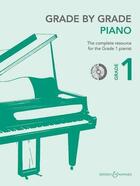 Couverture du livre « Grade by grade - piano piano +cd » de Iain Farrington aux éditions Boosey