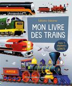 Couverture du livre « Mon livre des trains » de Megan Cullis aux éditions Usborne