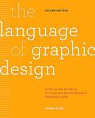 Couverture du livre « The language of graphic design » de Richard Poulin aux éditions Rockport