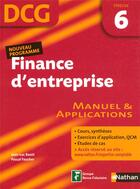 Couverture du livre « Finance d'entreprise ; épreuve 6 ; DCG ; livre de l'élève (édition 2007) » de Jean-Luc Bazet aux éditions Nathan