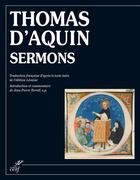 Couverture du livre « Sermons » de Thomas D'Aquin aux éditions Cerf