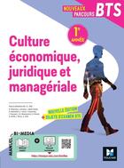 Couverture du livre « Nouveaux parcours - culture economique juridique et manageriale (cejm) bts 1re annee - ed 2022 » de Diry Jean/Prevost aux éditions Foucher