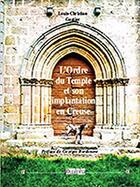 Couverture du livre « L'ordre du temple et son implantation en Creuse » de Louis-Christian Gautier aux éditions Dualpha