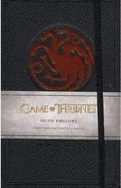 Couverture du livre « Game of thrones ; carnet luxe Targaryen » de  aux éditions Huginn & Muninn