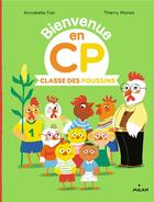 Couverture du livre « Classe des poussins » de Annabelle Fati et Catherine Gueguen et Thierry Manes aux éditions Milan