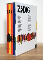 Couverture du livre « Coffret zadig 2020 - numero 5-6-7-8 » de  aux éditions Zadig
