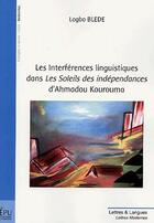 Couverture du livre « Les interférences linguistiques dans 