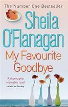 Couverture du livre « MY FAVOURITE GOODBYE » de Sheila O'Flanagan aux éditions Review