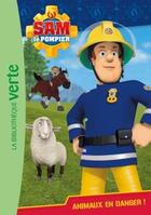 Couverture du livre « Sam le pompier Tome 1 : animaux en danger ! » de Mattel aux éditions Hachette Jeunesse