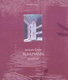 Couverture du livre « Jacques-emile ruhlmann - le mobilier - architecture d'interieur » de Emmanuel Breon aux éditions Flammarion