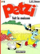Couverture du livre « Petzi t.18 : Petzi fait la moisson » de Carla Hansen et Vilhelm Hansen aux éditions Casterman