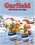 Couverture du livre « Garfield Tome 15 : Garfield fait boule de neige » de Jim Davis aux éditions Dargaud