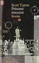 Couverture du livre « Presume innocent » de Scott Turow aux éditions J'ai Lu