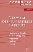 Couverture du livre « À l'ombre des jeunes filles en fleurs, de Marcel Proust » de  aux éditions Editions Du Cenacle