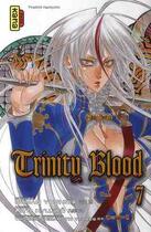 Couverture du livre « Trinity blood Tome 7 » de Sunao Yoshida et Kiyo Kyujo aux éditions Kana