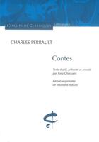 Couverture du livre « Contes » de Charles Perrault aux éditions Honore Champion