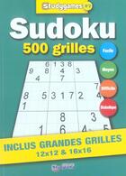 Couverture du livre « Sudoku t.2 ; 500 grilles » de  aux éditions Studyrama