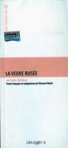 Couverture du livre « La veuve rusée » de Goldoni/Carlo aux éditions Les Cygnes