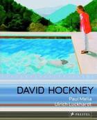 Couverture du livre « David Hockney : paintings » de Ulrich Luckhardt et Paul Melia aux éditions Prestel