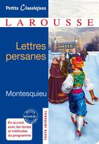 Couverture du livre « Lettres persanes » de Montesquieu aux éditions Larousse