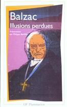 Couverture du livre « Illusions perdues » de Honoré De Balzac aux éditions Flammarion