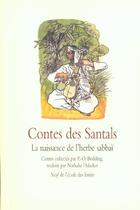 Couverture du livre « Contes des santals la naissance de » de Nathalie Daladier aux éditions Ecole Des Loisirs