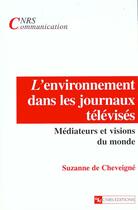 Couverture du livre « Environnement dans les journaux televises » de  aux éditions Cnrs