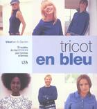 Couverture du livre « Tricot en bleu » de Collectif/Toller aux éditions Le Temps Apprivoise