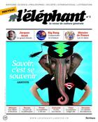 Couverture du livre « L'ELEPHANT n.1 » de L'Elephant aux éditions Scrineo