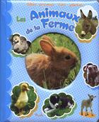 Couverture du livre « Mon premier livre de photos/les animaux de la ferme » de  aux éditions Piccolia