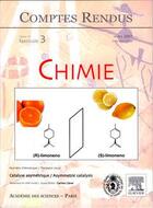 Couverture du livre « Comptes rendus academie des sciences chimie tome 10 fasc 3 mars 2007 catalyse asymetrique asymmetric » de Claver aux éditions Lavoisier Diff