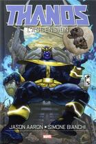 Couverture du livre « Thanos : l'ascension de Thanos » de Simone Bianchi et Jason Aaron aux éditions Panini