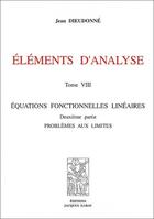Couverture du livre « Elements D'Analyse, T. 8 » de Jean Dieudonne aux éditions Jacques Gabay