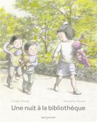 Couverture du livre « Une nuit à la bibliothèque » de Kazuhito Kazeki et Chiaki Okada aux éditions Seuil Jeunesse