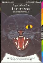 Couverture du livre « Le chat noir et autres nouvelles » de Edgar Allan Poe aux éditions Gallimard-jeunesse