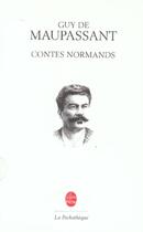 Couverture du livre « Contes normands » de Guy de Maupassant aux éditions Le Livre De Poche