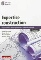 Couverture du livre « Expertise construction (2e édition) » de  aux éditions Le Moniteur