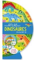 Couverture du livre « Mon atlas des dinosaures en globe 3D » de Louise Forshaw aux éditions 1 2 3 Soleil
