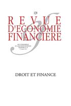 Couverture du livre « Droit et finance » de  aux éditions Association D'economie Financiere